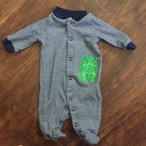 Baby Boy dinosaur onesie